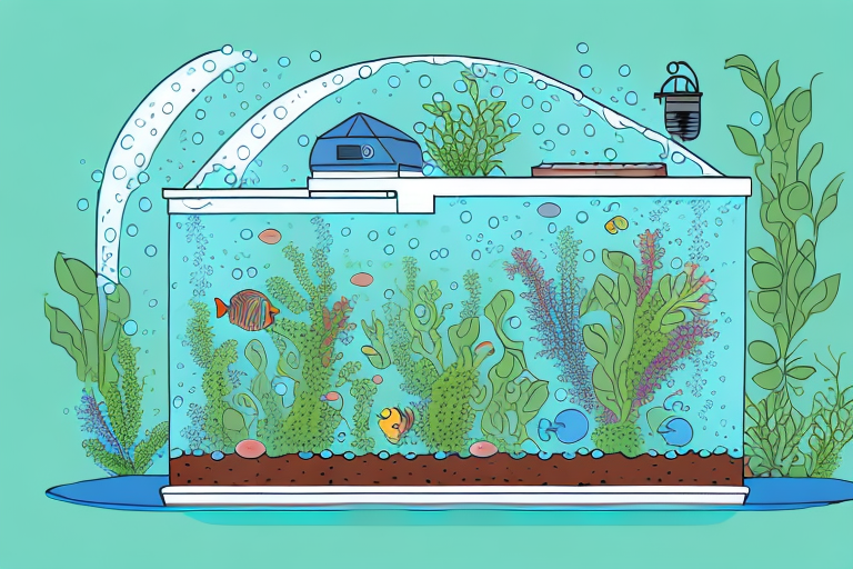 An aquaponics system