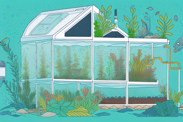 An aquaponics system in a cold climate