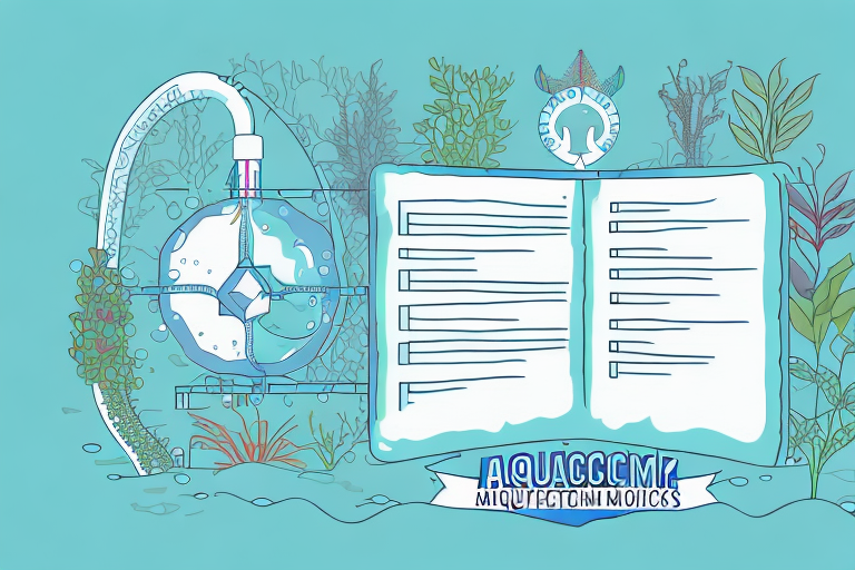 An aquaponics system with a checklist of biosecurity measures