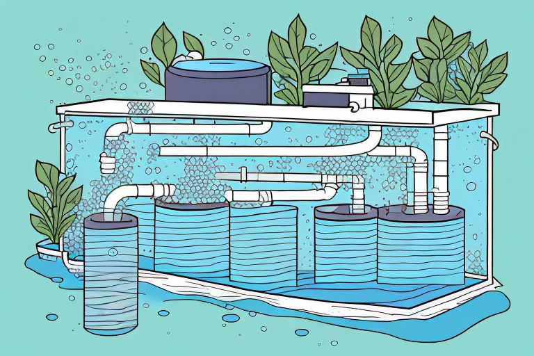 A filtration system for an aquaponics setup