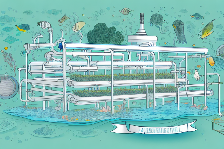 A large-scale aquaponics system