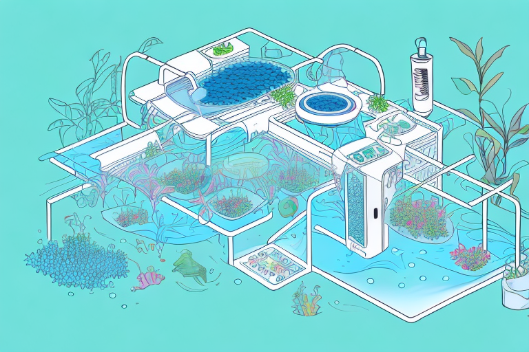 A futuristic aquaponics system