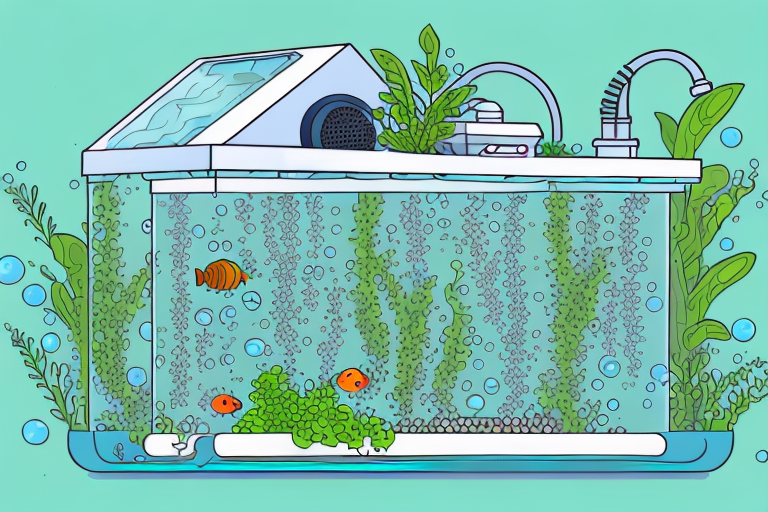 A self-sustaining aquaponics system